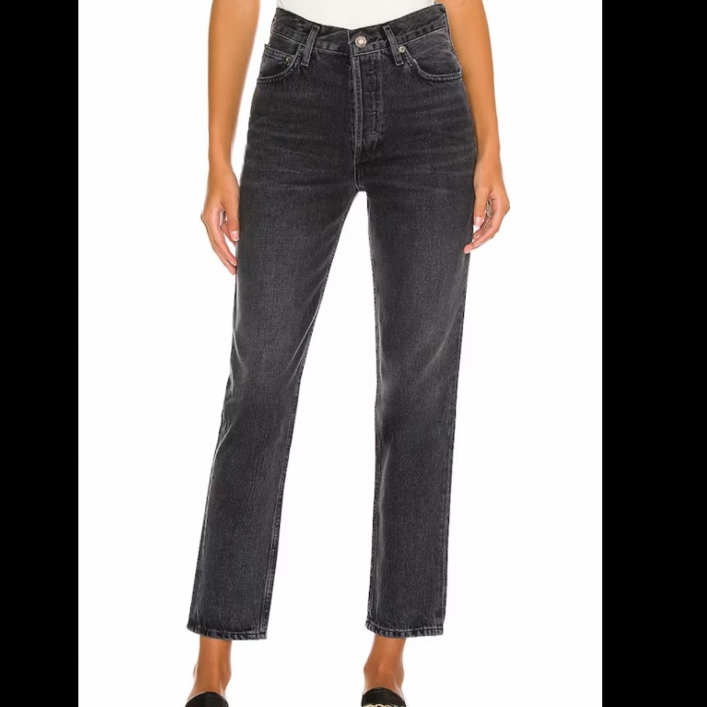 NWT AGOLDE Fen High Wasted Jeans